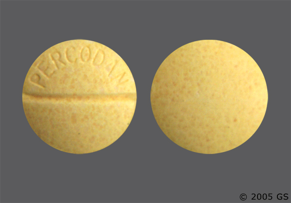 Percodan (Oxycodone & Aspirin) 4.5/325mg