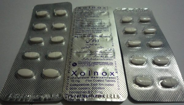 Xolnox (Zolpidem Hemitartrate) 10mg