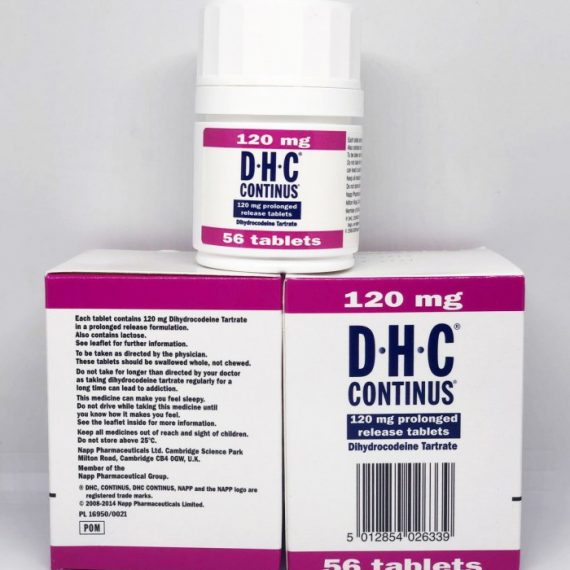 Dihydrocodeine Continus 120mg Tablets