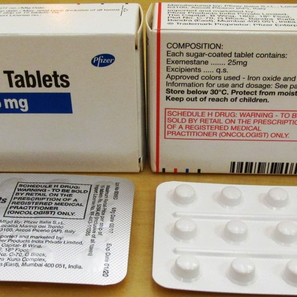 Exemestane (Aromasin) 25mg Tablets
