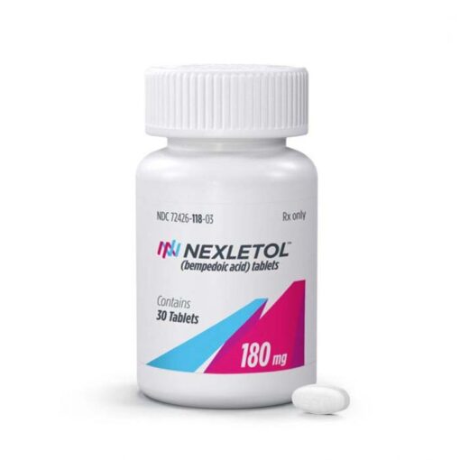 Nexletol (bempedoic acid) 180mg Tablets