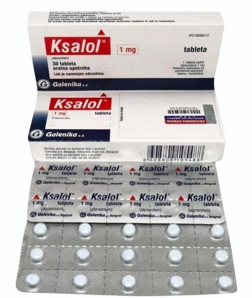 Ksalol 1mg Tablets