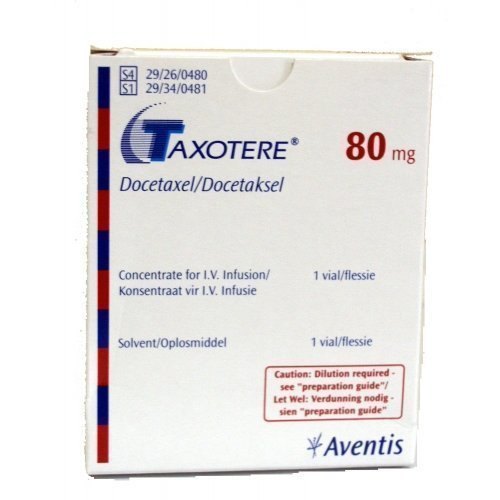 Taxotere : Docetaxel 80 mg Injection